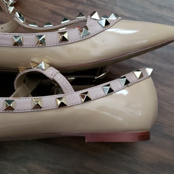 Kaitlyn Pan Rockstud Caged Flats - Picture 6 of 6